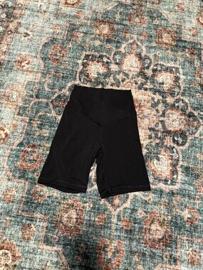 aerie Black High-Waist Bike Shorts